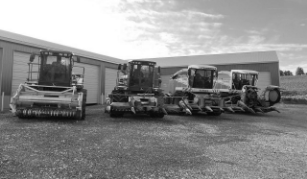 equipment shot outside